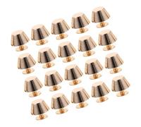 minkissy Piedini per Borse in Lega di Zinco 20 Pezzi Fissaggio a Vite per Applicazione Rapida, Accessori Fai da Te per Borse Eleganti e Resistenti