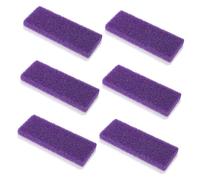 minkissy Pietra Pomice Per Esfoliare e Rimozione Calli, Set Da 6 Pezzi, Formato Mini Portatile, Scrubber Per Pedicure Delicato, Cura Piedi in Viaggio, Massaggio e Rinnovamento Pelle