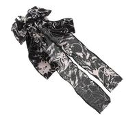 minkissy Pinza Per Nastro Letterario Grandi Clip Ad Artiglio Donne Dell'arco Dei Piccoli Fermagli Per Da Donna Eleganti Pinze Per Clip a Coccodrillo Black Tessuto