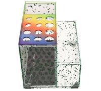 minkissy Porta Forbici in Plastica Porta Pettini Da Parrucchiere Organizer Per Strumenti Da Barbiere Scatola Portautensili Design Scomparti Struttura Razionale Per Facile Estrazione