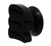 minkissy Porta Plettri Chitarra in Silicone Nero Ventosa, Facile da Trasportare e Resistente, Può Contenere 3 Plettri, per Suonare in Ogni Momento