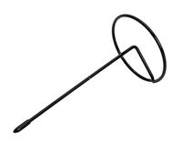 minkissy Porta Ricevute in Acciaio Inossidabile Nero Asta Spike Resistente e Bordi Lisci, Organizer Scontrini da Scrivania per Cucina e Ufficio