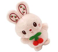 minkissy Portachiavi Coniglio Plush Kawaii Ciondolo Animale Morbido per Zaino e Borsa Gadget e Leggero per e Decorativo