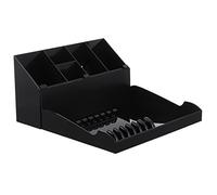 minkissy Portaoggetti Da Barbiere Organizer Per Taglio Di Porta Pettine Porta Utensili Da Taglio Scatola Portaoggetti in Plastica Per Forbici Da