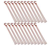 minkissy Portavasi Sospesi in Plastica 25 Pezzi Ganci per Piante da Esterno e Fioriere da Appendere