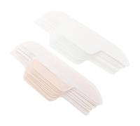 minkissy Protezione Antisudore Usa e Getta per Colletto Camicia Assorbimento Rapido, Forma Curva Non Tessuto e Carta, 24 Pezzi per Riunioni e Discorsi Pubblici