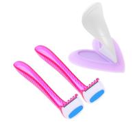 minkissy Rasoio Bikini da Donna 3 Pezzi in Plastica per Depilazione Privata Pelle Liscia Strumento per Rasatura Personale Vita di Coppia Colore Casuale