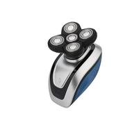 minkissy Rasoio Elettrico Ricaricabile USB a 5 Testine Flottanti 4D Tagliacapelli e Spazzola Rotante per Viso Uomo Ipx6 per Barba e Testa Ricarica Versatile per Uso Wet Dry