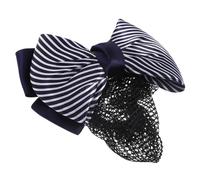 minkissy Rete per Chignon Professionale in Metallo e Clip Donna Elegante con Nodo Accessorio per Capelli da Lavoro Rete Antinodo per Voli Banche e Ospedali Design Classico e Confortevole