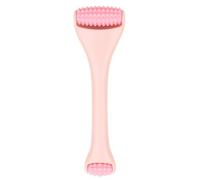 minkissy Rullo Massaggiante per Massaggio Occhi in Silicone Doppia Testa Forma Unica, e Facile da Pulire e Cura della Pelle per Viso e Occhi