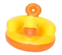 minkissy Sedia Gonfiabile per Ragazzo Ragazza Forma di Paperella Supporto per Seduta per Stagione Calda la Spiaggia i Viaggi la Piscina Accessori Galleggianti