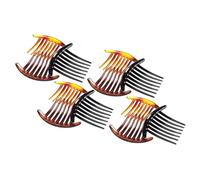 minkissy Set 12 Pettini Laterali per Chioma 7 Denti in Plastica Leggera Accessori per Chioma da Cerimonia per Donne e Ragazze Medi o Lunghi