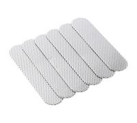 minkissy Set 6 Pezzi Guarnizioni Distanziali in Argento per Pickup Single Coil Chitarra Accessori Ricambio per Copertura Bobina Compatibili Modelli Vari per Riparazione e Miglioramento