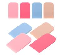 minkissy Set 8 Pennelli Applicatori in Silicone per Maschera Viso e Fondotinta, Pennelli per Maschera di Gelatina Delicati e Ipoallergenici, Strumenti Portatili per Cura della Pelle