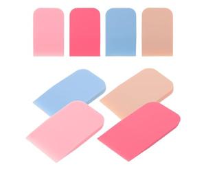 minkissy Set 8 Pennelli Applicatori in Silicone per Maschera Viso e Fondotinta, Pennelli per Maschera di Gelatina Delicati e Ipoallergenici, Strumenti Portatili per Cura della Pelle