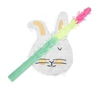 minkissy Set Decorazioni Coniglio Primaverile da Appendere Pignata a Forma di Coniglio, Giocattolo e Accessorio per Feste