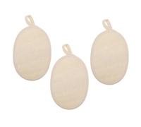 minkissy Set Di 3 Asciugamani Da Bagno in Luffa Naturale Spugna Esfoliante Per Doccia E Bagno Spazzola Ecologica Per La Pulizia Per Uomo E Donna.