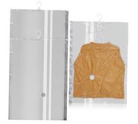 minkissy Set Di 4 Sacchetti Sottovuoto Per La Conservazione Di Vestiti Di Capacità Con Ganci Per Appendere I Sacchetti Sottovuoto Per La Conservazione Di Vestiti