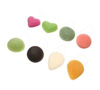 minkissy Set Di 8 Spugne Esfolianti Detergenti Per Il Viso Per La Rimozione Del Trucco E Un Trattamento Viso Delicato