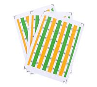 minkissy Set Di Adesivi Unici Con Bandiera Nazionale Indiana 126 Pezzi Adesivi Per Il Corpo in Materiale Traspirante A Tema Sportivo.