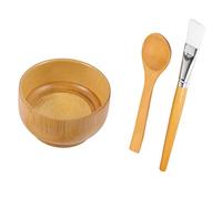 minkissy Set Di Ciotole Per La Miscelazione Del Viso - 3 Pezzi Di Strumenti Per La Della Pelle Per Maschera All'argilla Peeling Siero E Altro - Delicato E Riutilizzabile