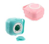 minkissy Set Di Spazzole Da Bagno in Silicone Spazzole Esfolianti Per La Doccia Per Lo Scrub Del Corpo Spazzola Da Bagno Per Bambini Materiale Anti-scioglimento Casuale