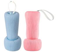 minkissy Set Scrubber Manuale Per Il Viso - Detergente Esfoliante Per Corpo E Viso - Rete Morbida Per