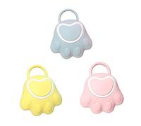 minkissy Spazzola Da Bagno in Silicone Per Massaggio Per Neonati E Bambini Spazzola Da Doccia Dispenser Per Shampoo Setole Morbide Per Neonati E