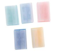 minkissy Spazzola da Bagno per Ragazzo Ragazza 5 Pezzi Set, Spugna Morbida Sensoriale per Bagnetto, Spazzola per Cuoio Capelluto e Pulizia Delicata, Accessori Educativi per Colore Casuale
