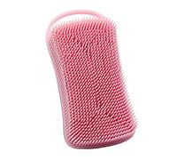 minkissy Spazzola per Massaggi in Silicone Scrub per Bagno Doccia Shampoo Pratica e Confortevole per Pulire Delicatamente