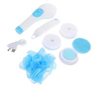 minkissy Spazzola Rotante Elettrica Ricarica Usb Spazzola Da Doccia Esfoliante Testina Rotante Gradi Design Manico Lungo Utilizzabile Come Regalo
