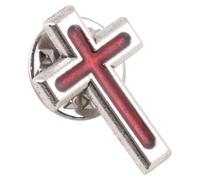 minkissy Spilla a Croce Religiosa da Bavero e Cardigan per Donna e Uomo, Spilla Cattolica Leggera per Comunione e Battesimo, Bomboniera Confezione Regalo Elegante