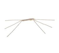 minkissy Spilla con nappa di diamanti spille di perle fermaglio per sciarpa catena del vestito perni della catena fermaglio in vita spille e spille da donna Diamante Golden