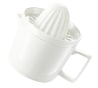 minkissy Spremiagrumi Manuale in Ceramica per Limoni Design Ergonomico, Spremi Agrumi Rapidamente per Cucina e Bar Colore Bianco