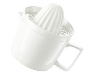 minkissy Spremiagrumi Manuale in Ceramica per Limoni Design Ergonomico, Spremi Agrumi Rapidamente per Cucina e Bar Colore Bianco