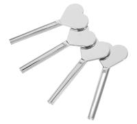 minkissy Spremiagrumi per Dentifricio Manuale in Acciaio Inossidabile, Rullo Spremi-dentifricio per Tubetti, Set da 4 Pezzi, Dispenser per Uso Domestico e Hotel, Strumento Anti-spreco