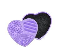 minkissy Spugna Cosmetico Balsamo Struccante Salviette Struccanti Trucco Illuminante Scrubber Soffio Di Trucco Rosa Custodia Per Il Trucco Cuore Spugne Viola,porpora