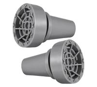 minkissy Stabilità E Sicurezza Nella Camminata - 2 Cuscinetti Per Piedi Senza Stampelle - Standard 22 Mm - Grigio