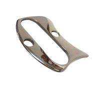 minkissy Stainless Steel Gua Sha Plate For Relief And For Chiropractors And Massage Therapists Versatile Scraping Tool For Back Neck And Legs