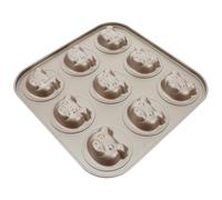 minkissy Stampi per Biscotti in Acciaio al Carbonio, Antiruggine e Facili da Sformare, per Uso Professionale e Preparazione Casalinga