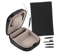 minkissy Strumenti per Pulizia degli Apparecchi Acustici Piccolo e Versatile per Pulizia Quotidiana Adatto per Apparecchi Acustici e Tappi per Orecchie Kit di Strumenti Completi
