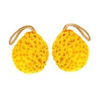 minkissy Strumento Esfoliante Per Il Corpo Da Bagno Ergonomico A Nido D'ape in Pu Compatto Delicato Sulla Pelle Per Viaggi