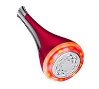 minkissy Strumento magnetico di introduzione di ringiovanimento della pelle del fotone portatile smooth skin importare massaggiatore viso strumento per la pulizia del viso elettronico rosso