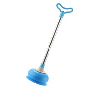 minkissy Sturalavandini WC in Gomma Blu Pistone Potente, Strumento di Dragaggio Domestico per Aspirazione e Disotturante, Accessorio Bagno per Pulizia Efficiente degli Scarichi