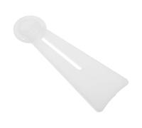 minkissy Supporto per Cornice Bianco Trapezoidale in Plastico 10 Pezzi Senza Chiodi Superficie Liscia per Esposizione Album e Quadri in Vari Ambienti