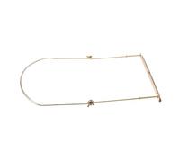 minkissy Supporto Portatile Per Armonica a Bocca Manico Resistente, Tutore Comodo Per Collo, Adatto a Performance Blues, Folk e Rock, Leggero e Versatile Per Musicisti Di Ogni Livello