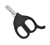 minkissy Tagliapillole Portatile Forbici e Lama Affilata in Pp e Metallo, Organizzatore e Divisore Pastiglie per Uso in Viaggio, Design Ergonomico Nero
