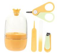 minkissy Tagliaunghie Per Ragazzo Ragazza Ragazza Lama in Acciaio Inossidabile Kit Di Manicure Per Ragazzo Custodia Resistente e Adorabile Strumenti Di Cura Per Unghie Delicate Delle Piccol