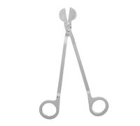 minkissy Taglierina per Stoppino in Acciaio Inossidabile Argento, Accessorio Raffinato per Candele Profumate, Affidabile e Sicura per Aromaterapia e Cura delle Candele