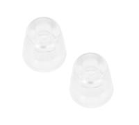 minkissy Tappi Auricolari Trasparenti in Silicone 1 Paio per Stetoscopi Ricambi Comodi per Uso Clinico